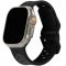 Ремінець UAG для Apple Watch Ultra 49/45/44/42mm Civilian Silicone, Graphite/Black