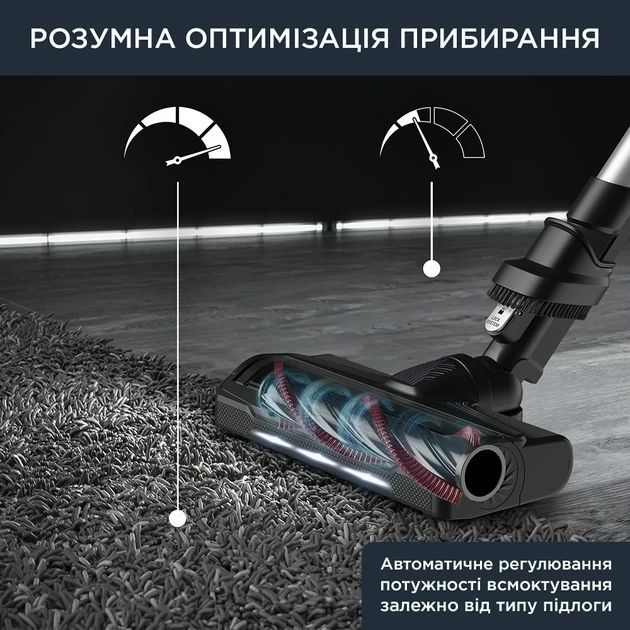 Акумуляторний пилосос Rowenta X-Force 9.6 Allergy RH2037WO