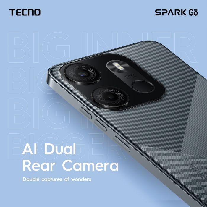 Смартфон TECNO Spark Go 2023 (BF7) 4/64Gb 2SIM Endless Black