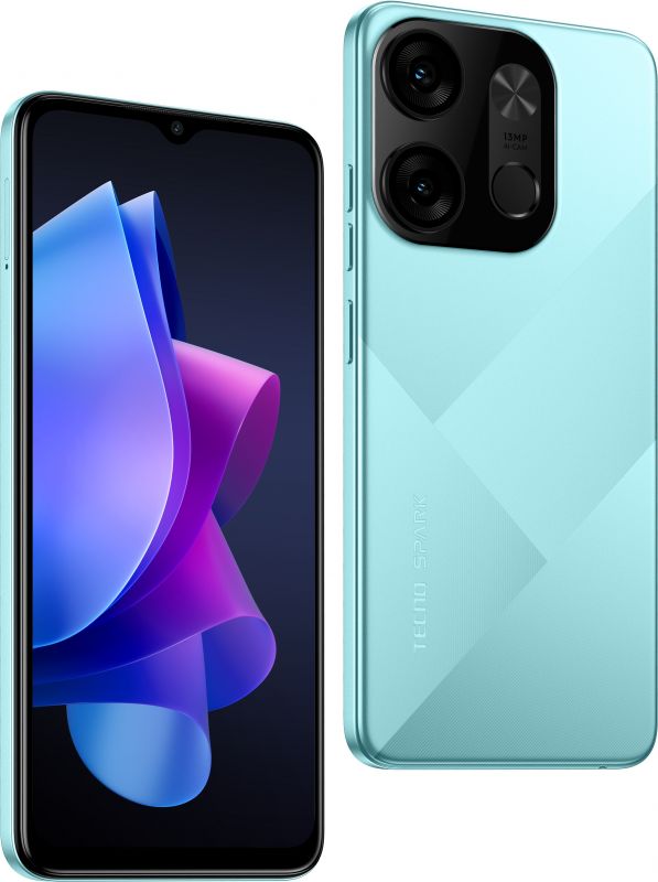 Смартфон TECNO Spark Go 2023 (BF7) 4/64Gb 2SIM Uyuni Blue
