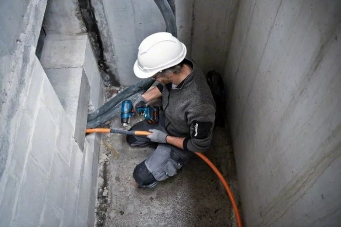 Фен будівельний Bosch GHG 18V-50 PROFESSIONAL, акумуляторный, 18 В, 300/500 °C, 175 л/хв, 0.59 кг, SOLO