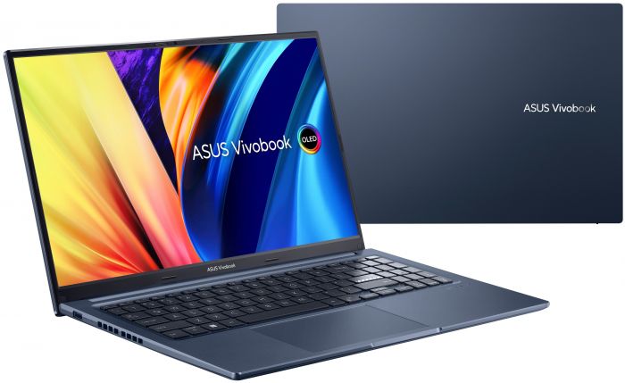Ноутбук ASUS M1503IA-L1038 15.6FHD OLED/AMD R5-4600H/16/512F/int/noOS/Blue