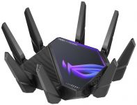 Маршрутизатор ASUS AXE16000 Wi-Fi 6E 4xGE LAN 1x2.5GE WAN 2x10GE LAN/WAN 1xUSB3.2 1xUSB2.0 MU-MIMO OFDMA MESH gaming
