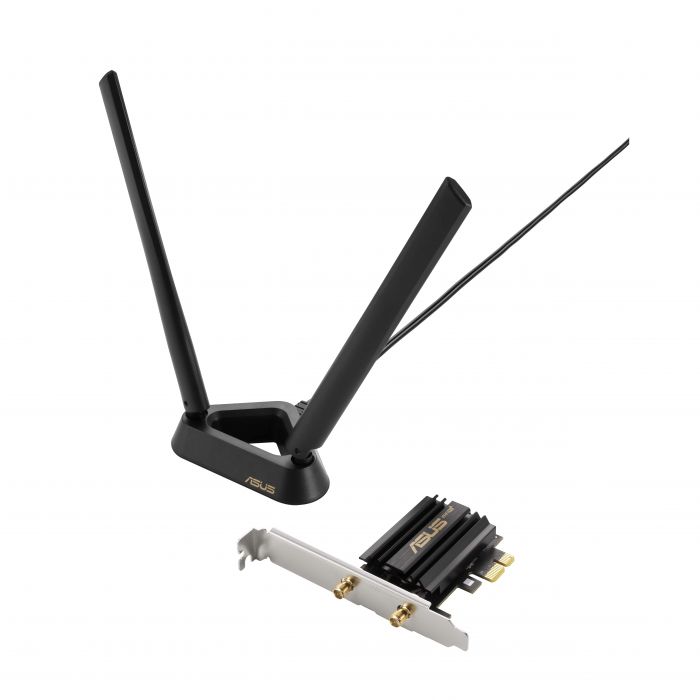 WiFi-адаптер ASUS PCE-AXE59BT Bluetooth 5.2 PCI Express WPA3 OFDMA MU-MIMO