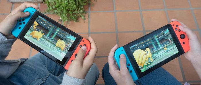 Ігрова консоль Nintendo Switch (неоновий червоний/неоновий синій)