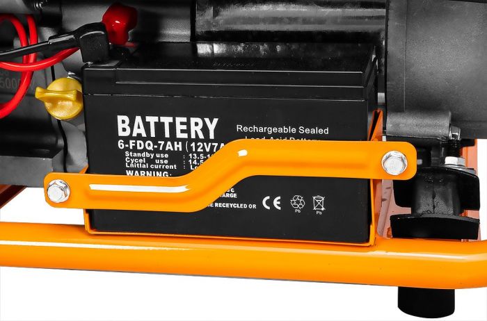 Генератор бензиновий Neo Tools 04-730, 2.8/3.0кВт, 1х12В та 2х230В (16А), бак 15л, 313г/кВтГ, 45 кг