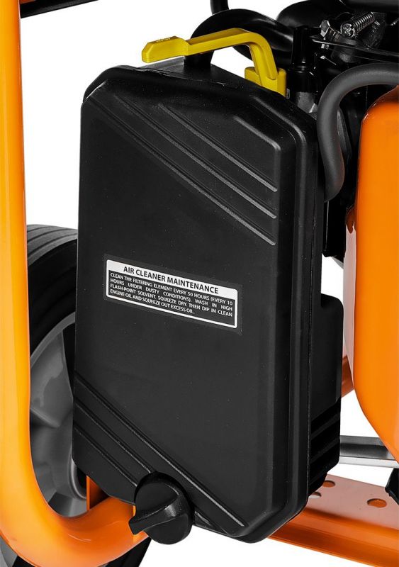 Генератор бензиновий Neo Tools 04-730, 2.8/3.0кВт, 1х12В та 2х230В (16А), бак 15л, 313г/кВтГ, 45 кг