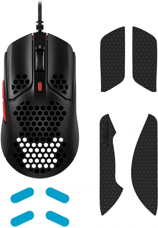 Миша HyperX Pulsefire Haste USB, Black/Red