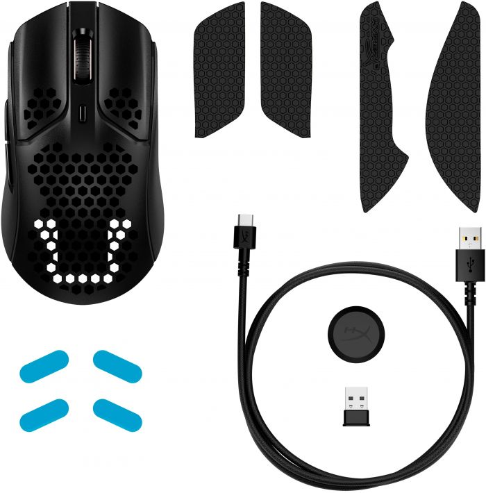 Миша HyperX Pulsefire Haste WL, Black