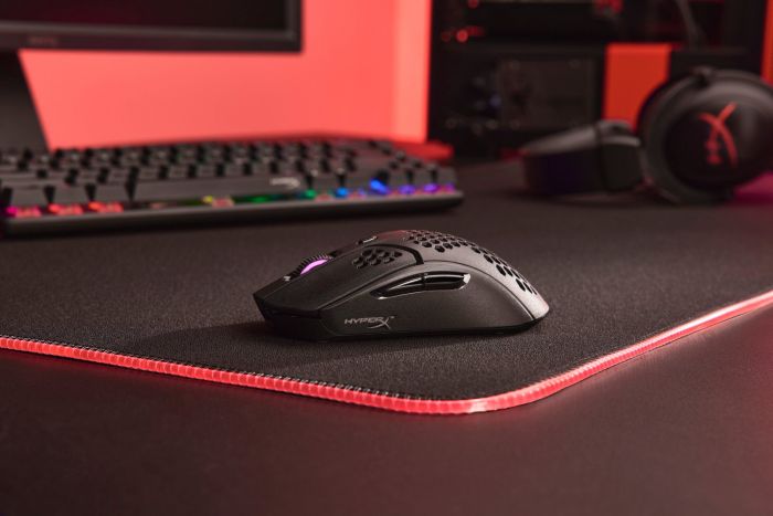 Миша HyperX Pulsefire Haste WL, Black
