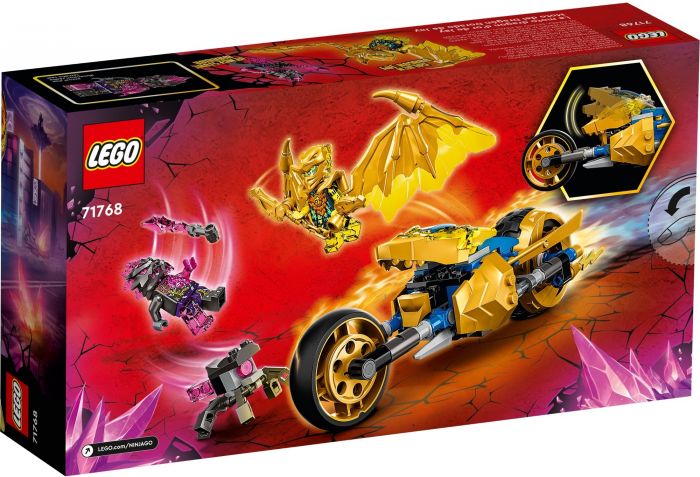 Конструктор LEGO Ninjago Мотоцикл золотого дракона Джея