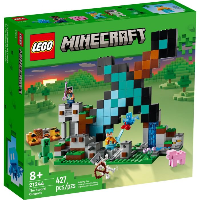 Конструктор LEGO Minecraft Форпост із мечем