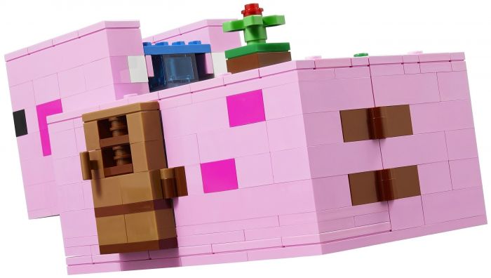 Конструктор LEGO Minecraft Будинок-свиня