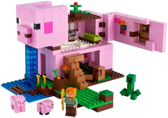 Конструктор LEGO Minecraft Будинок-свиня