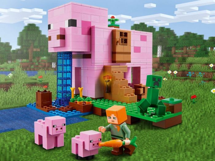 Конструктор LEGO Minecraft Будинок-свиня