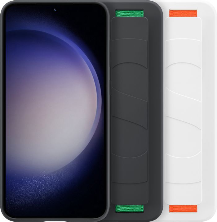 Чохол Samsung Silicone Grip Case для смартфону Galaxy S23+ (S916) White