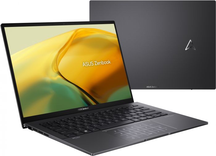 Ноутбук ASUS Zenbook 14 UM3402YA-KP245 14WQXGA IPS/AMD R7-5825U/16/1024F/int/noOS/Black