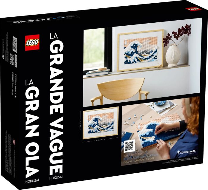 Конструктор LEGO ART Хокусай, «Велика хвиля»