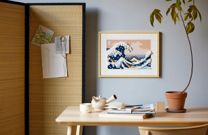 Конструктор LEGO ART Хокусай, «Велика хвиля»