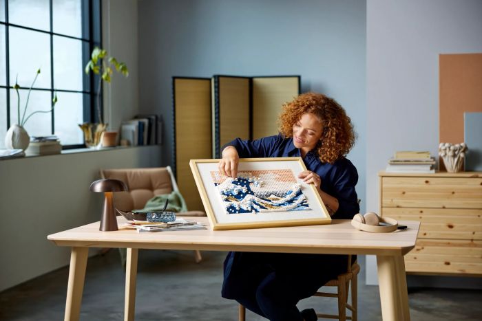 Конструктор LEGO ART Хокусай, «Велика хвиля»