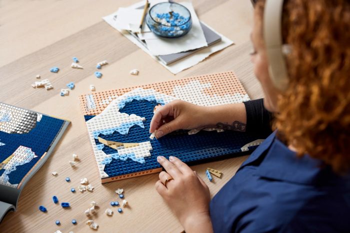 Конструктор LEGO ART Хокусай, «Велика хвиля»