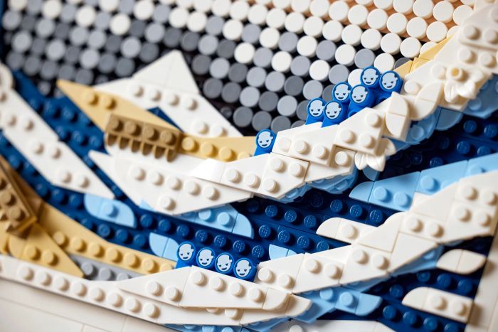 Конструктор LEGO ART Хокусай, «Велика хвиля»