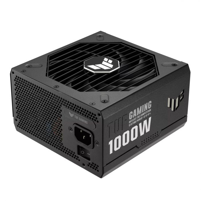 Блок живлення ASUS TUF GAMING (1000W), >90%, 80+ Gold, 135мм, 1xMB 24pin(20+4), 2xCPU 8pin(4+4), 4xMolex, 5xSATA, 4xPCIe 8pin(6+2), TUF-GAMING-1000G