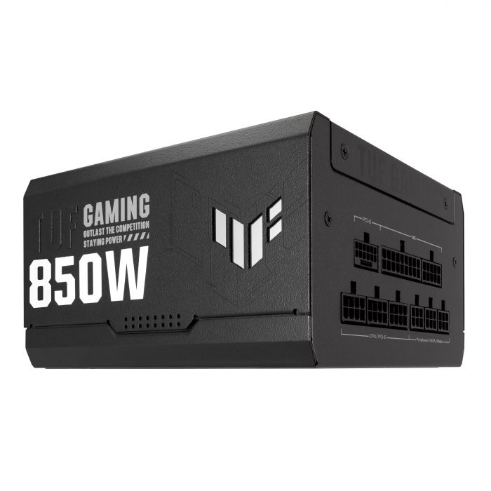 Блок живлення ASUS TUF GAMING  (850W), >90%, 80+ Gold, 135мм, 1xMB 24pin(20+4), 2xCPU 8pin(4+4), 4xMolex, 5xSATA, 3xPCIe 8pin(6+2), TUF-GAMING-850G