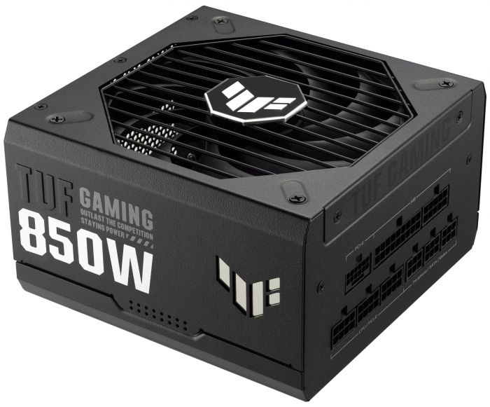 Блок живлення ASUS TUF GAMING  (850W), >90%, 80+ Gold, 135мм, 1xMB 24pin(20+4), 2xCPU 8pin(4+4), 4xMolex, 5xSATA, 3xPCIe 8pin(6+2), TUF-GAMING-850G