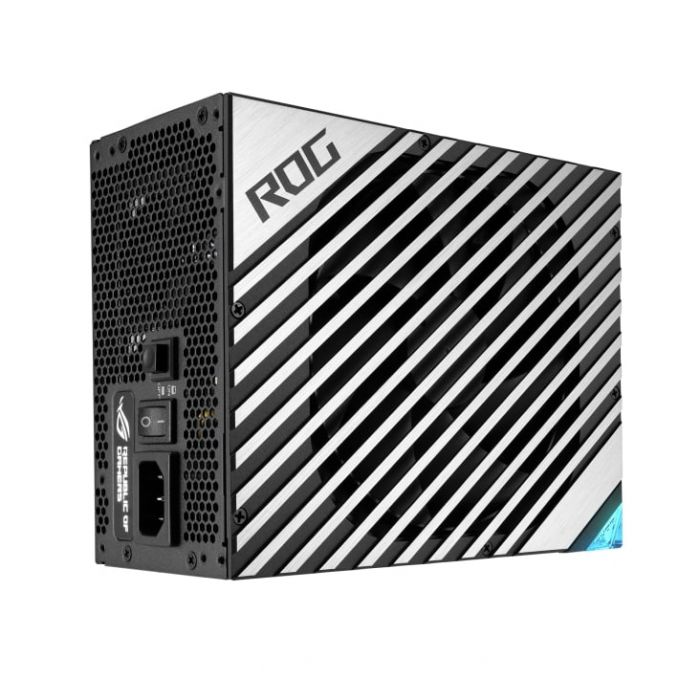 Блок живлення ASUS ROG THOR (1000W), >90%, 80+ Platinum, 135mm, 1xMB 24pin(20+4), 2xCPU 8pin(4+4), 6xMolex, 12xSATA, 8xPCIe 8pin(6+2), Fully Modular, ARGB, ROG-THOR-1000P2-GAMING