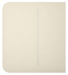 Кнопка бокова для двоклавішного вимикача Ajax SideButton 2-gang for LightSwitch Jeweler, бездротовий, ivory