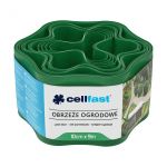 Стрічка газонна Cellfast, бордюрна, хвиляста, 10см x 9м, зелена