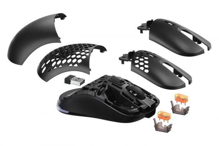 Миша 2E GAMING HyperDrive Pro WL, RGB Black