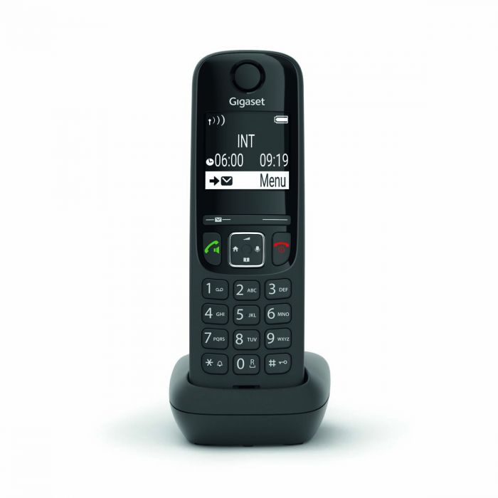 IP-радіотелефон DECT Gigaset AS690, чорний