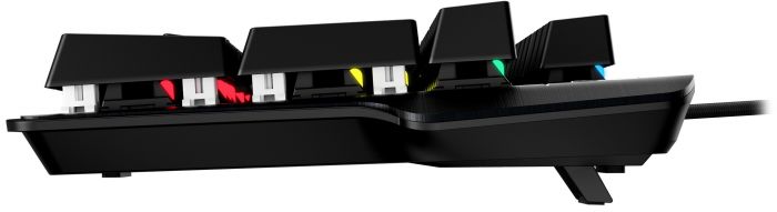Клавіатура HyperX Alloy MKW100 TTC Red USB RGB ENG/RU, Black