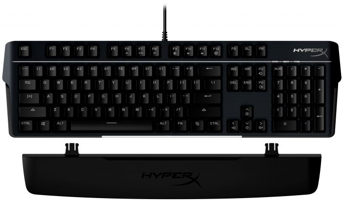 Клавіатура HyperX Alloy MKW100 TTC Red USB RGB ENG/RU, Black