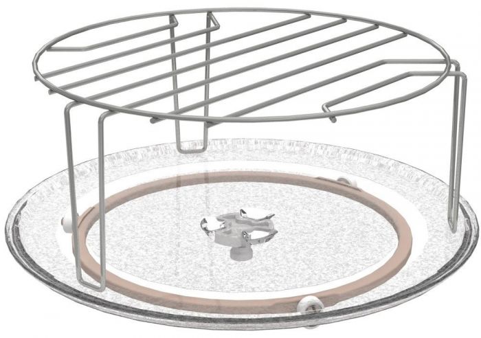 Мікрохвильова піч Gorenje BM201AG1BG вбудовувана, 20л, електр. управл., 800Вт, гриль, дисплей, чорний