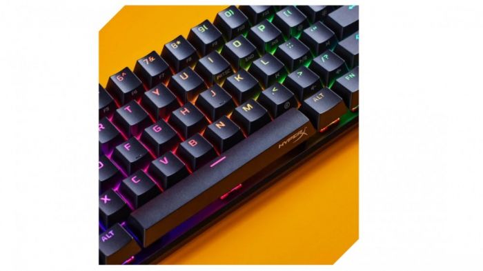 Клавіатура HyperX Alloy Origins 65 Red USB RGB ENG/RU, Black