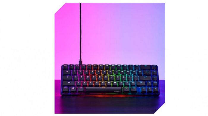 Клавіатура HyperX Alloy Origins 65 Red USB RGB ENG/RU, Black