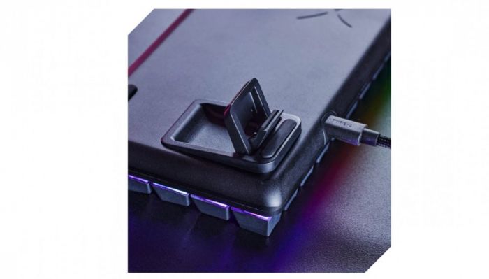 Клавіатура HyperX Alloy Origins 65 Red USB RGB ENG/RU, Black