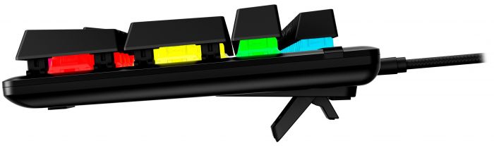 Клавіатура HyperX Alloy Origins Aqua USB RGB PBT ENG/RU, Black