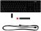 Клавіатура HyperX Alloy Origins Aqua USB RGB PBT ENG/RU, Black