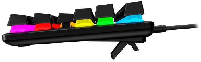Клавіатура механічна HyperX Alloy Origins Core PBT 87key, Red, USB-A, EN/UK, RGB, чорний