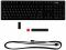 Клавіатура HyperX Alloy Origins Red USB RGB PBT ENG/RU, Black