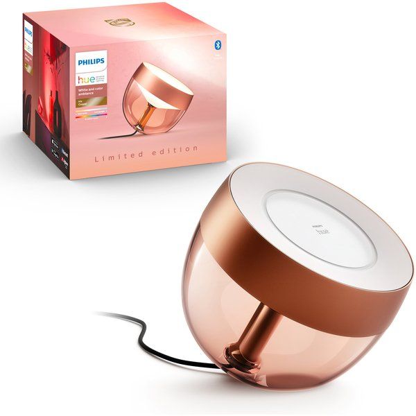 Набір Philips Hue (Dimmer, світильник Iris мідний)