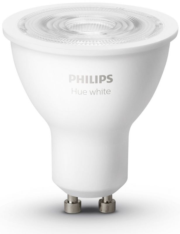 Набір Philips Hue (Bridge, лампа E27 White 2шт, лампа GU10 White 2шт)