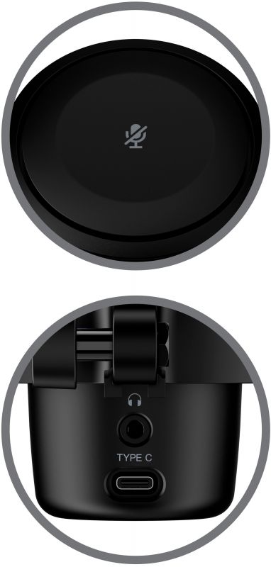 Мікрофон HyperX DuoCast RGB, Black