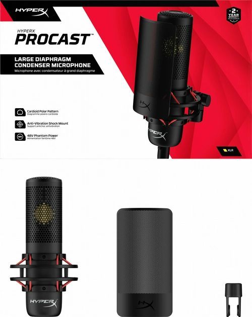 Мікрофон HyperX ProCast RGB Black