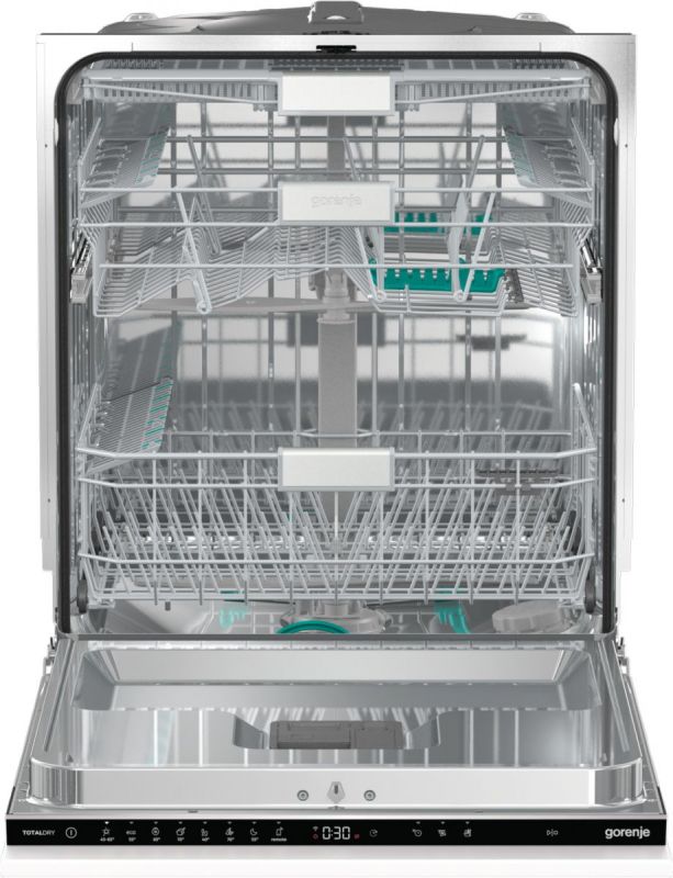 Посудомийна машина Gorenje GV673C62 вбудовувана, 16компл., A+++, 60см, інвертор,Wi-Fi, сенсорн.упр, 3и кошики, білий