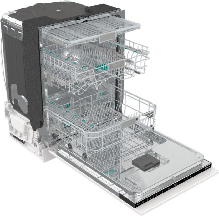 Посудомийна машина Gorenje GV693C60XXL вбудовувана, 16компл, інверторн, A+++, 60см, TotalDry, 3 кошики, білий